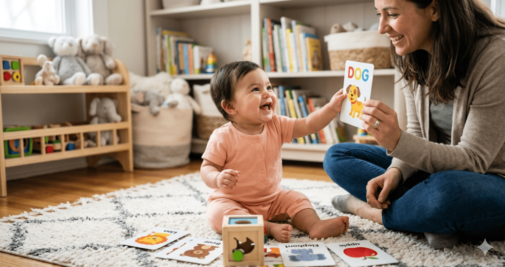 Signs Your Baby Is Enjoying Flash Cards