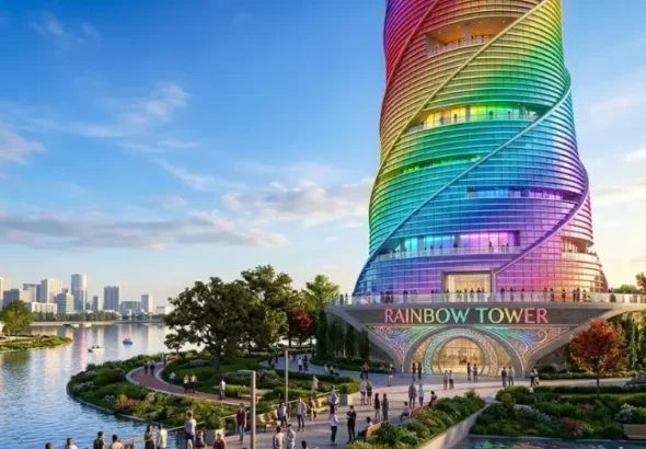 rainbow-tower