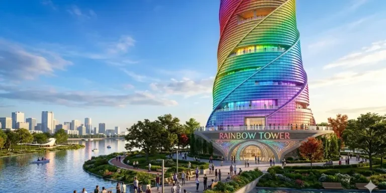 rainbow-tower